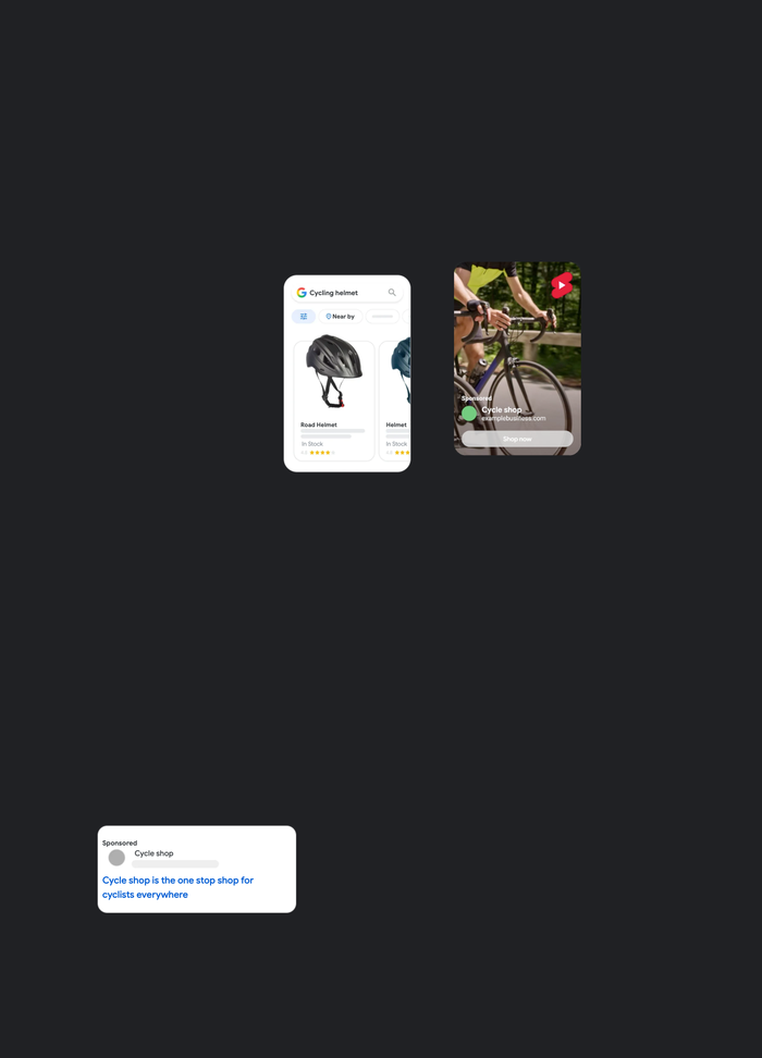 Google Ads UI showing audience exclusions panel in a Performance Max campaign